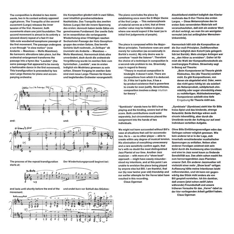 SYMBIOSIS by Bill Evans – Claus Ogerman