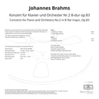 Johannes Brahms -  Concerto for Piano and Orchestra No.2 in B flat major, Op.83