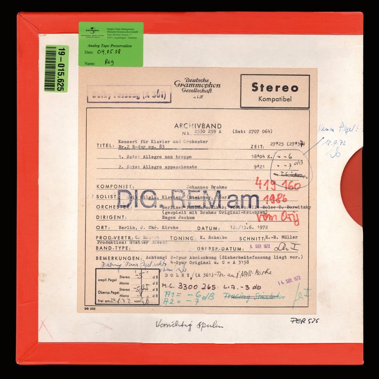 Johannes Brahms -  Concerto for Piano and Orchestra No.2 in B flat major, Op.83