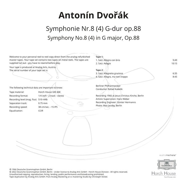 Antonín Dvořák -  Symphony No.8 in G major, Op.88
