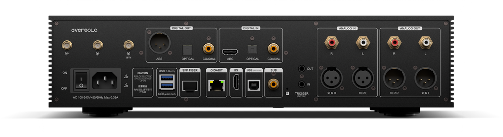 Eversolo DMP-A8 Gen 2 - Streamer, DAC, Forforstærker