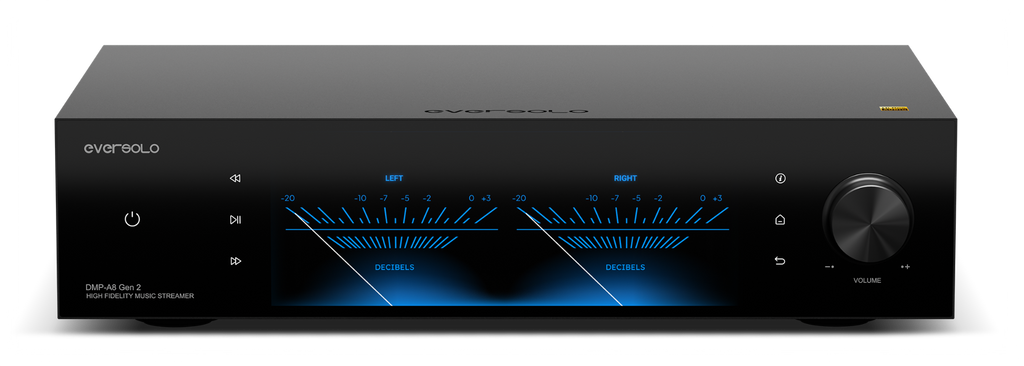 Eversolo DMP-A8 Gen 2 - Streamer, DAC, Forforstærker