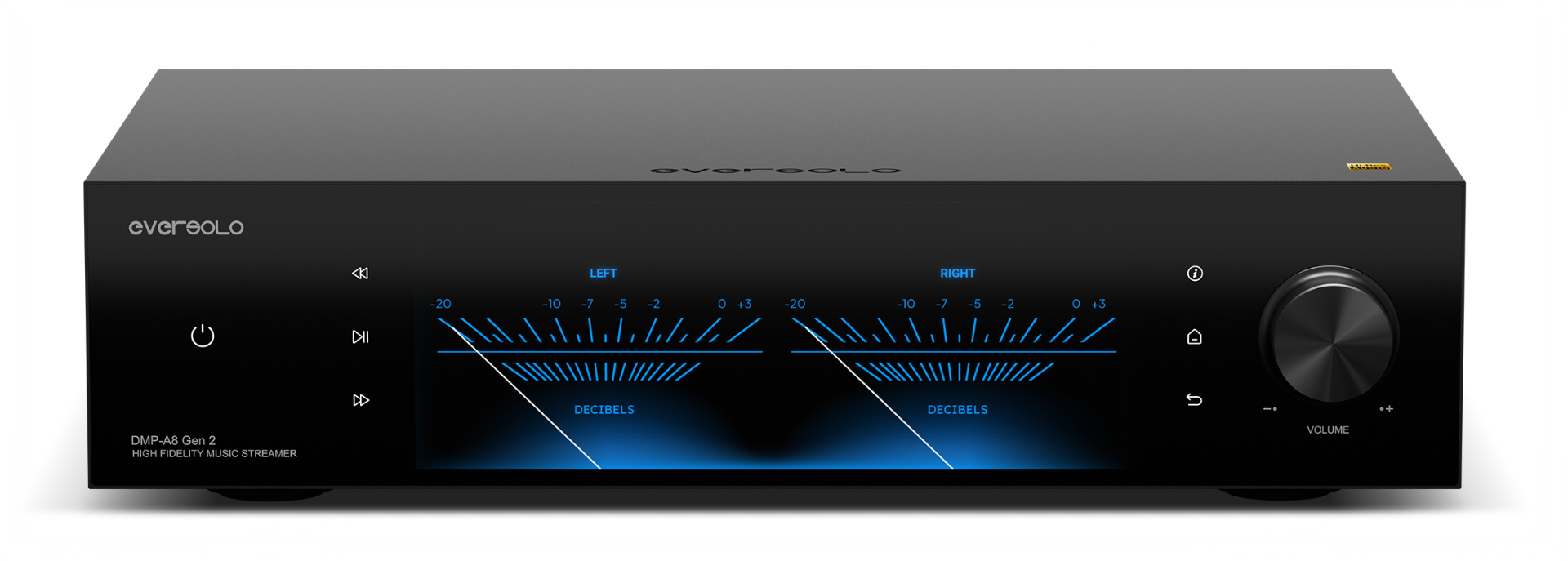 Eversolo DMP-A8 Gen 2 - Streamer, DAC, Forforstærker