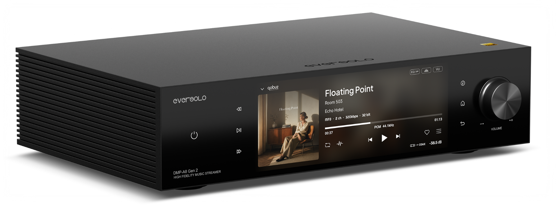 Eversolo DMP-A8 Gen 2 - Streamer, DAC, Forforstærker