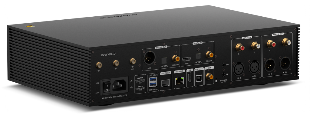 Eversolo DMP-A8 Gen 2 - Streamer, DAC, Forforstærker