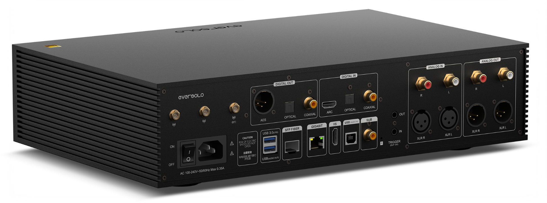 Eversolo DMP-A8 Gen 2 - Streamer, DAC, Forforstærker
