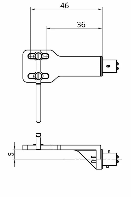 Korf HS-A03 Moulded Ceramic Headshell