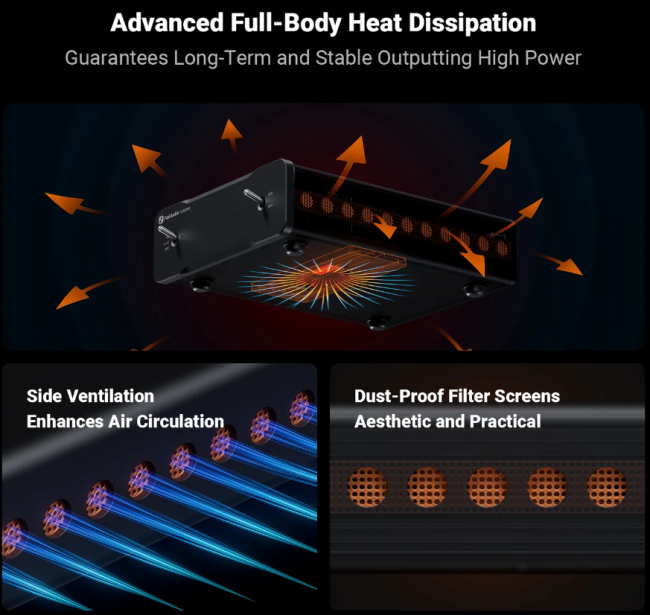 Fosi Audio V3 Mono 48V Effektforstærker