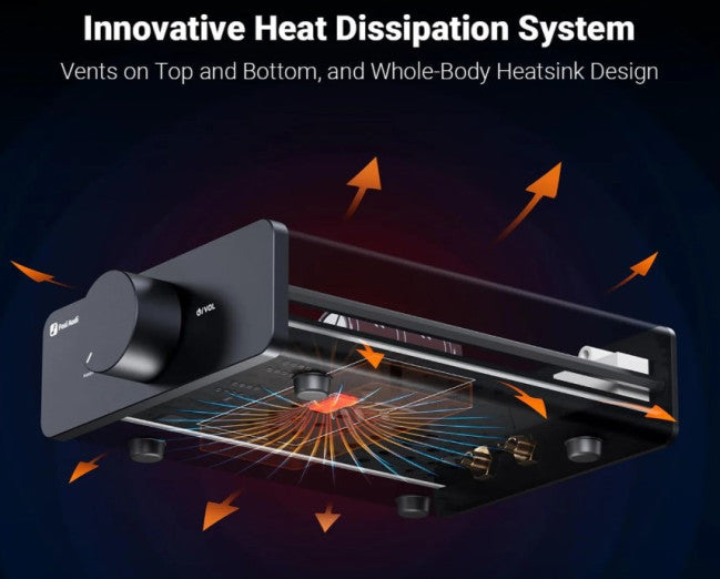 Fosi Audio V3 Stereo Integreret Forstærker