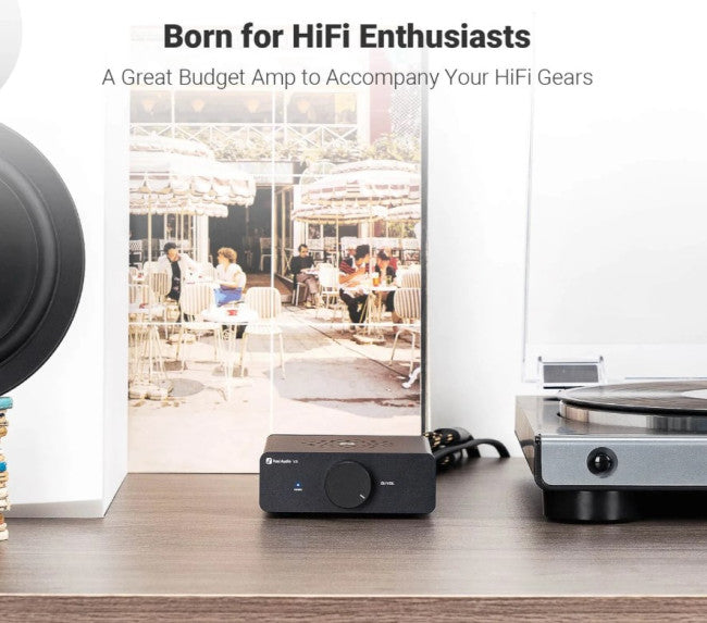 Fosi Audio V3 Stereo Integreret Forstærker