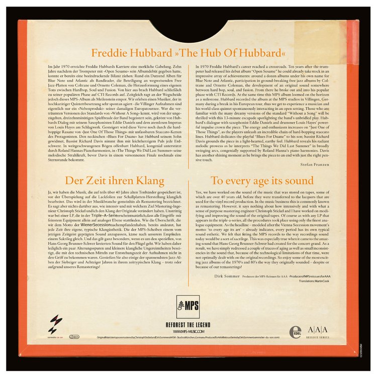 THE HUB OF HUBBARD by Freddie Hubbard