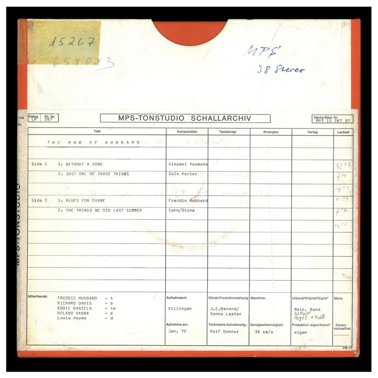 THE HUB OF HUBBARD by Freddie Hubbard