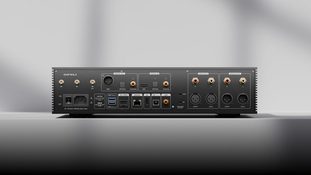 Eversolo DMP-A8 Gen 2 - Streamer, DAC, Forforstærker