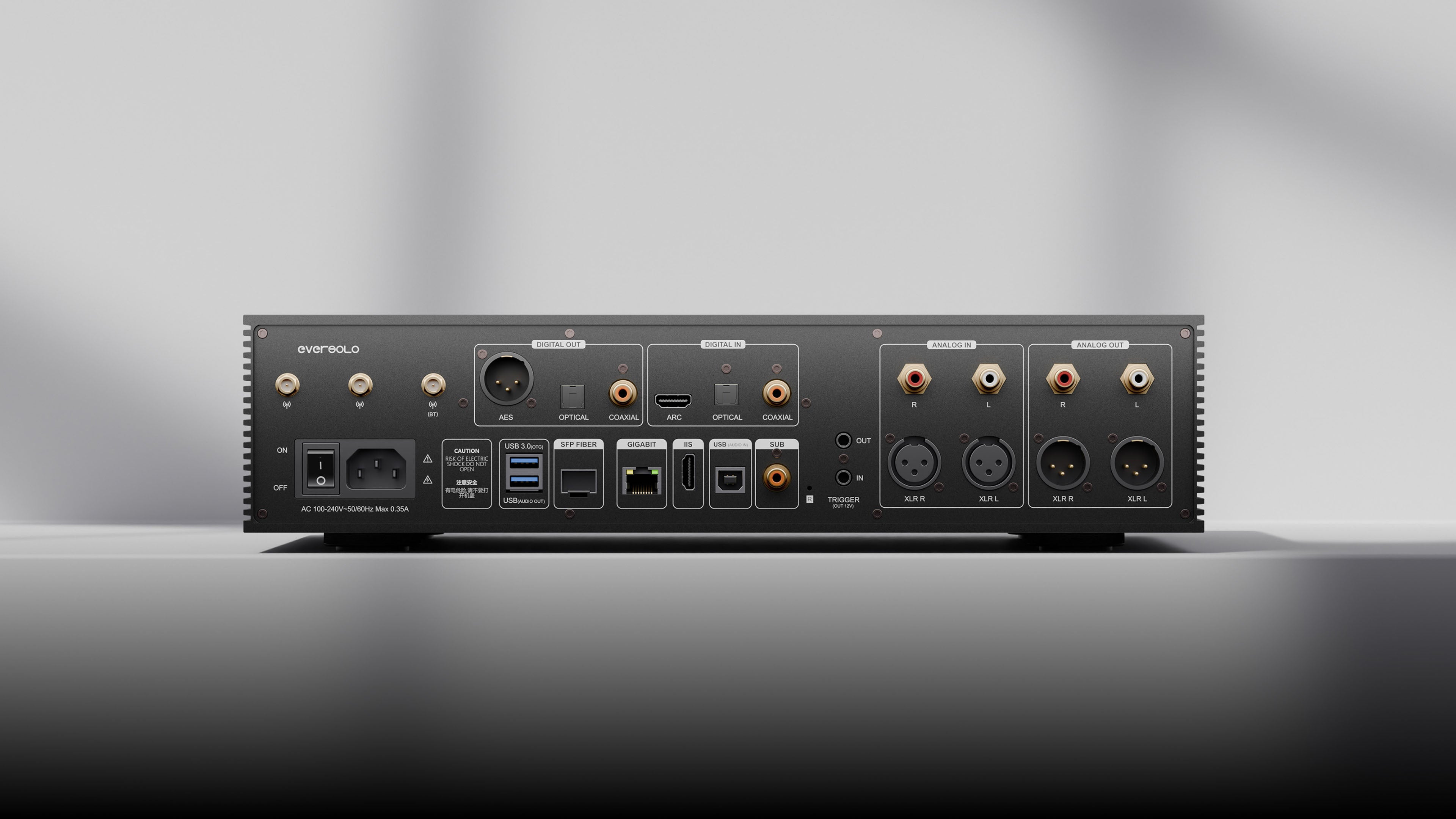 Eversolo DMP-A8 Gen 2 - Streamer, DAC, Forforstærker