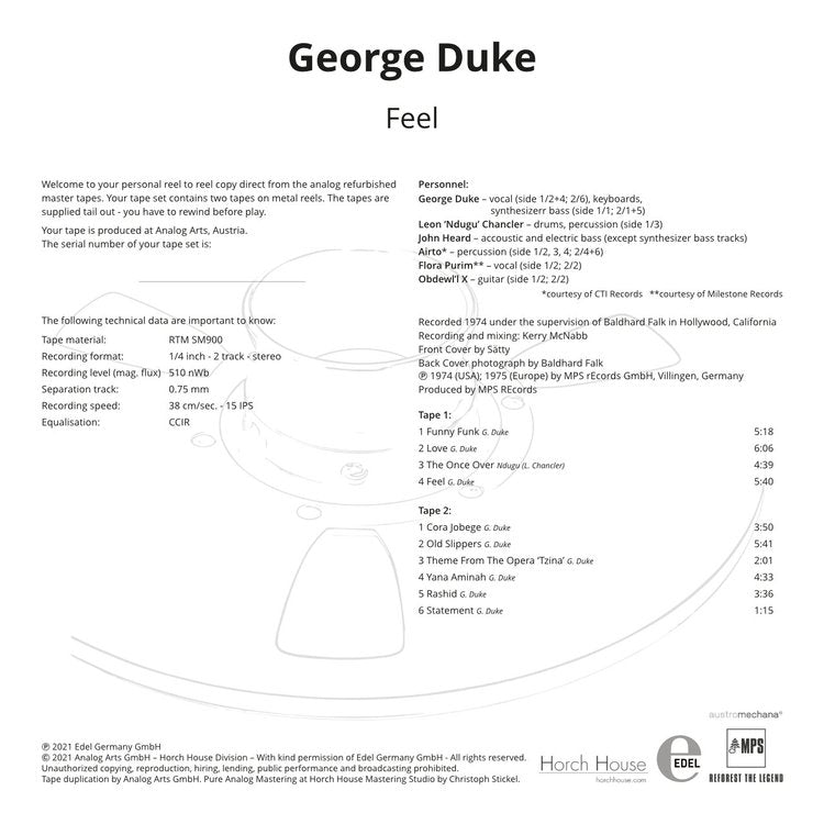 FEEL by George Duke