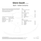 BACH ITALIAN CONCERTO by Glenn Gould