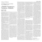 BEETHOVEN – DIABELLI-VARIATIONS