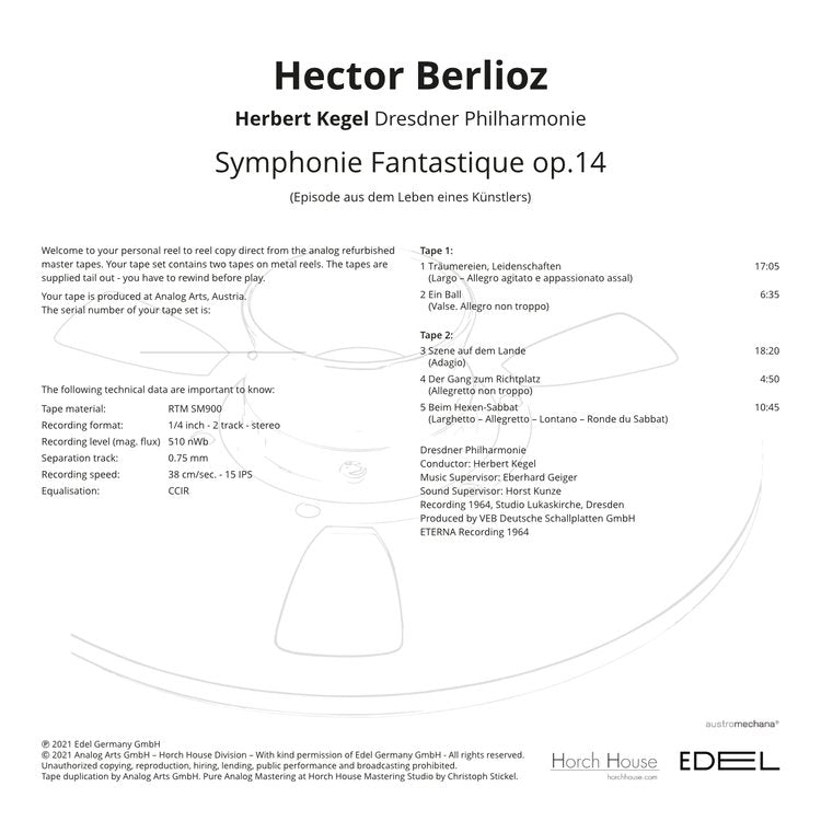 SYMPHONIE FANTASTIQUE OP.14 by Hector Berlioz