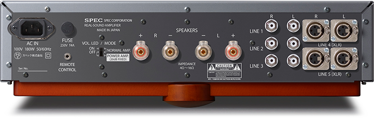 SPEC RSA-M99 Integreret forstærker