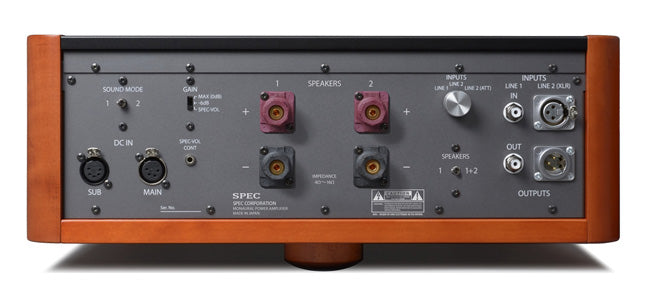 SPEC RPA-MG1000 Effektforstærkere (Monoblokke)