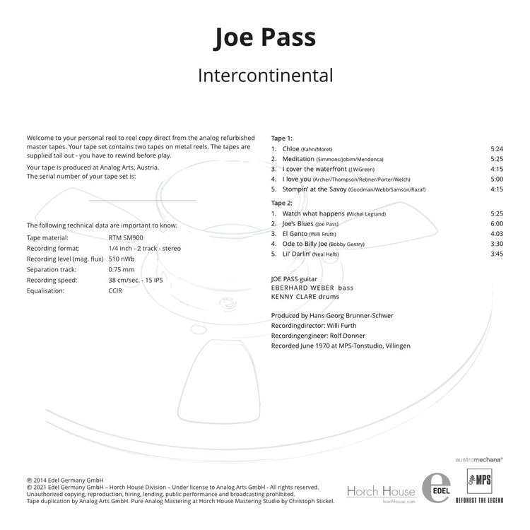 INTERCONTINENTAL by Joe Pass