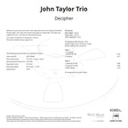 DECIPHER by John Taylor Trio