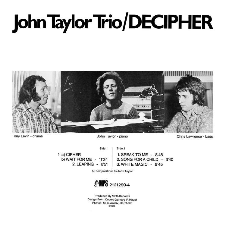 DECIPHER by John Taylor Trio