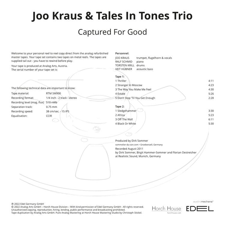 Joo Kraus - Captured For Good