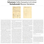ROBERT SCHUMANN/PETER TSCHAIKOWSKI