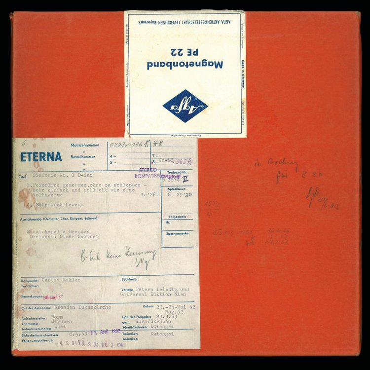 GUSTAV MAHLER - SYMPHONY NO.1 D-DUR by Staatskapelle Dresden - Conductor: Otmar Suitner