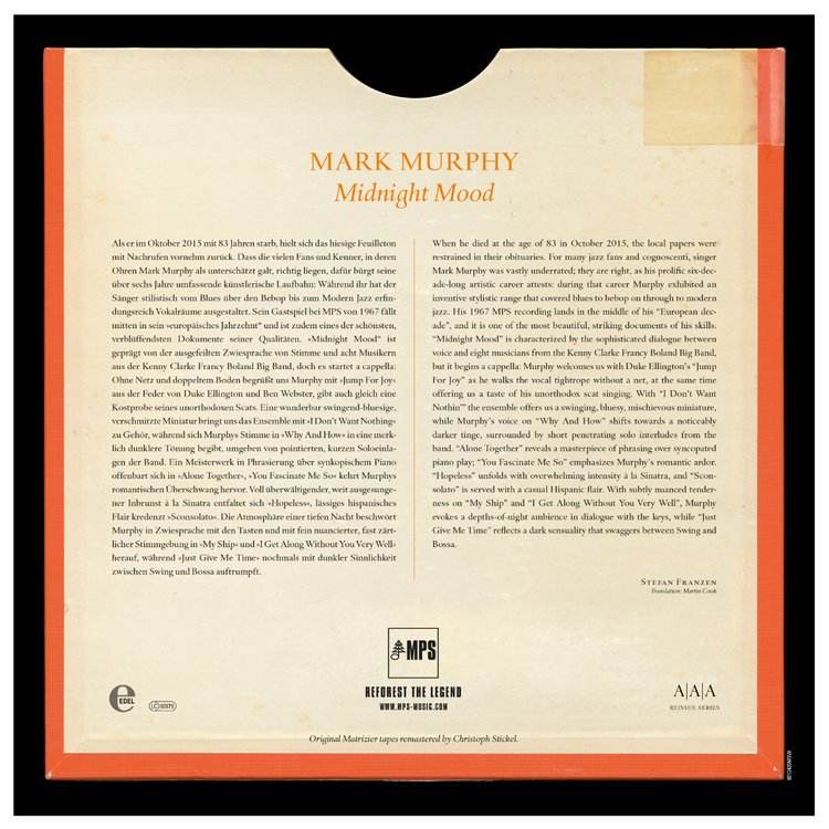 MIDNIGHT MOOD by Mark Murphy