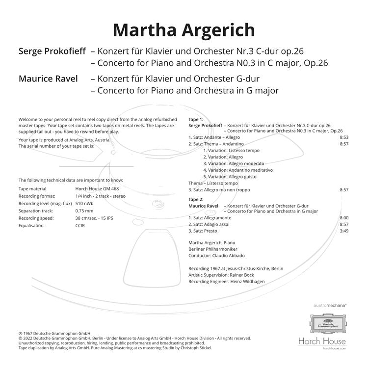 Martha Argerich - Prokofieff / Ravel