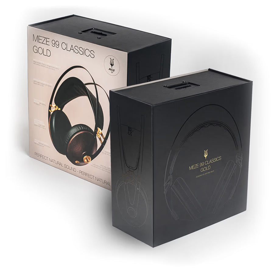 Meze 99 Classics Hovedtelefon Valnød Guld