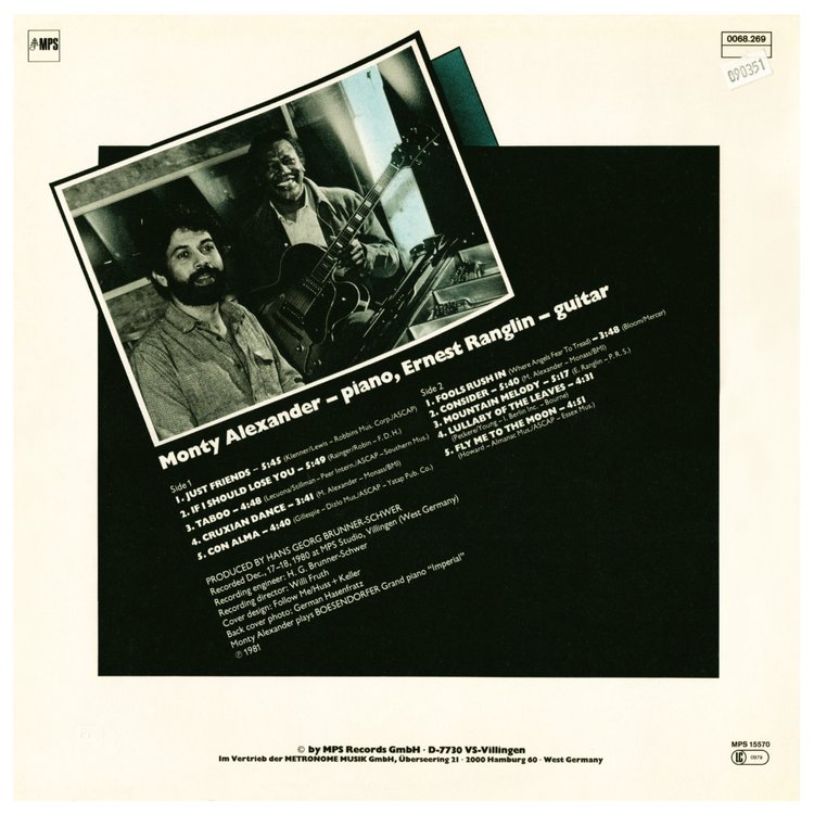 Monty Alexander & Ernest Ranglin - Untitled