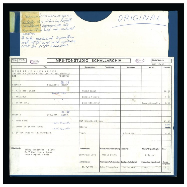 Monty Alexander - LIVE AT THE MONTREUX FESTIVAL