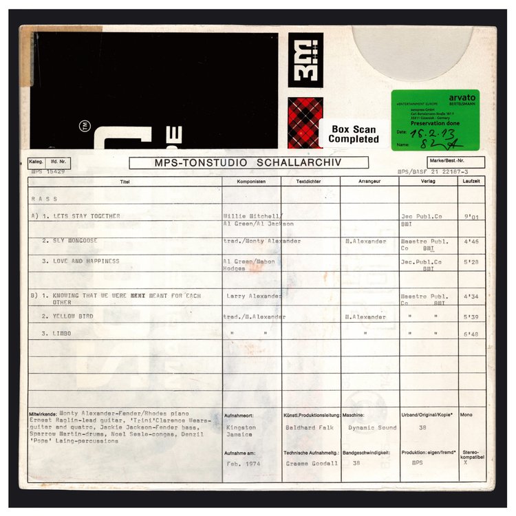 Monty Alexander featuring Ernest Ranglin - Rass!