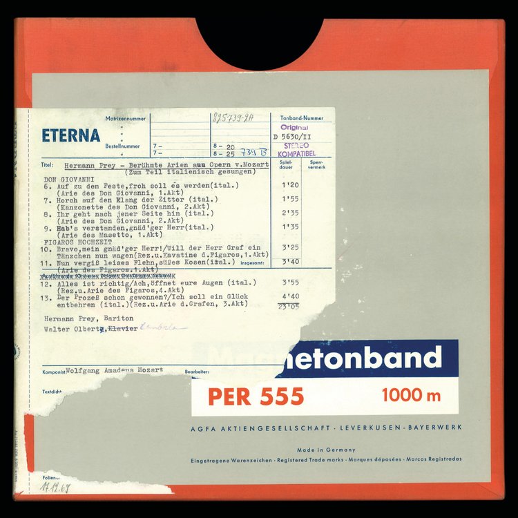 FAMOUS ARIAS FROM MOZART OPERAS WITH HERMANN PREY by Staatskapelle Dresden - conductor: Otmar Suitne