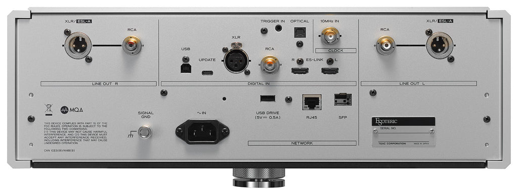 ESOTERIC N-01XE Network Streamer / DAC