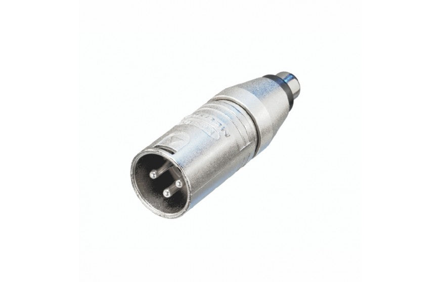 Neutrik NA2MPMF Adapter XLR-Han Til Phono Hun, Blank