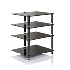 NorStone Bergen 2 Hifi Rack Satin Black