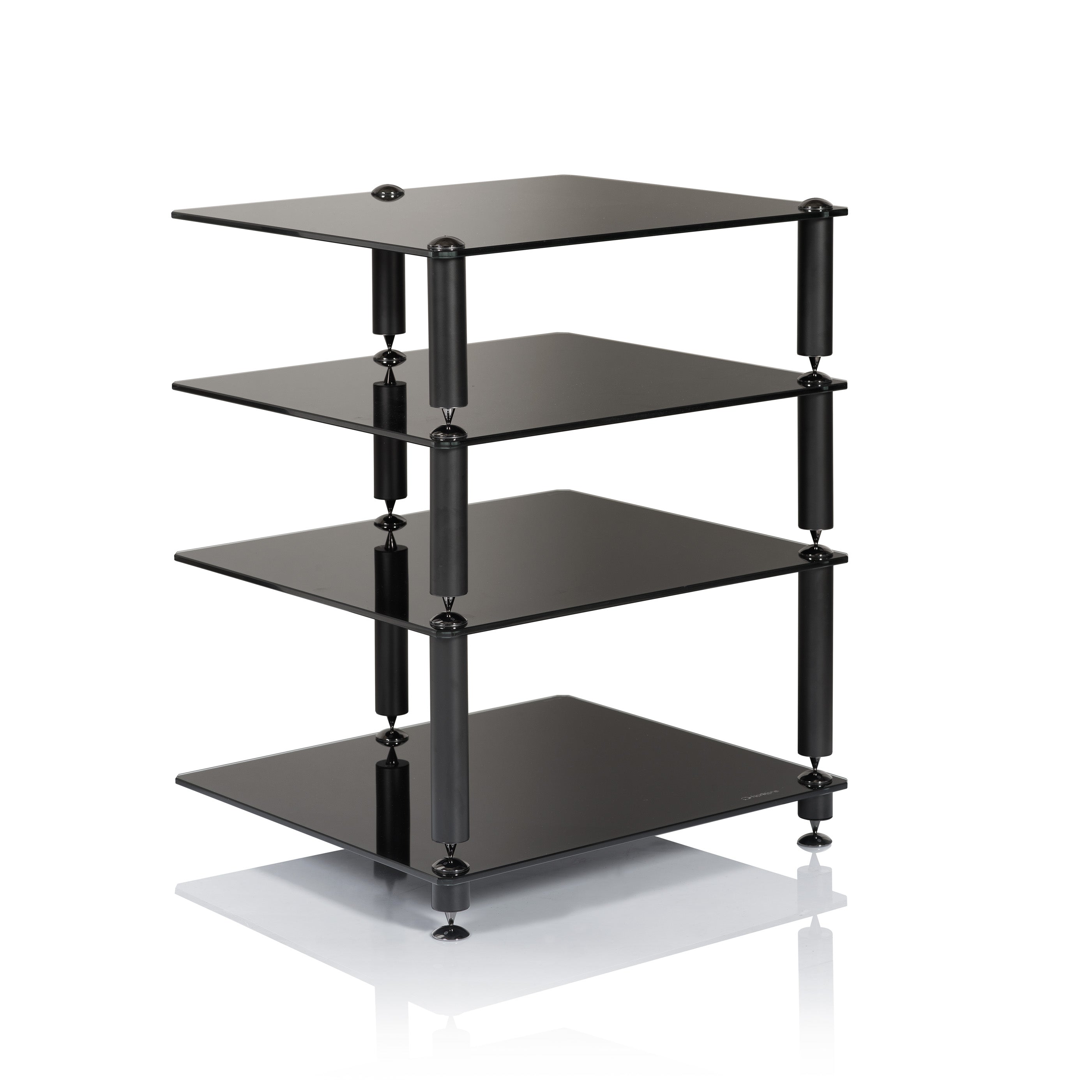 NorStone Bergen 2 Hifi Rack Satin Black