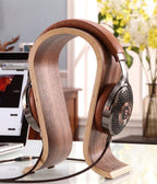 NorStone Wooden Headphone Stand Walnut Veneer