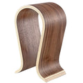 NorStone Wooden Headphone Stand Walnut Veneer