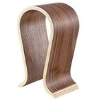 NorStone Wooden Headphone Stand Walnut Veneer