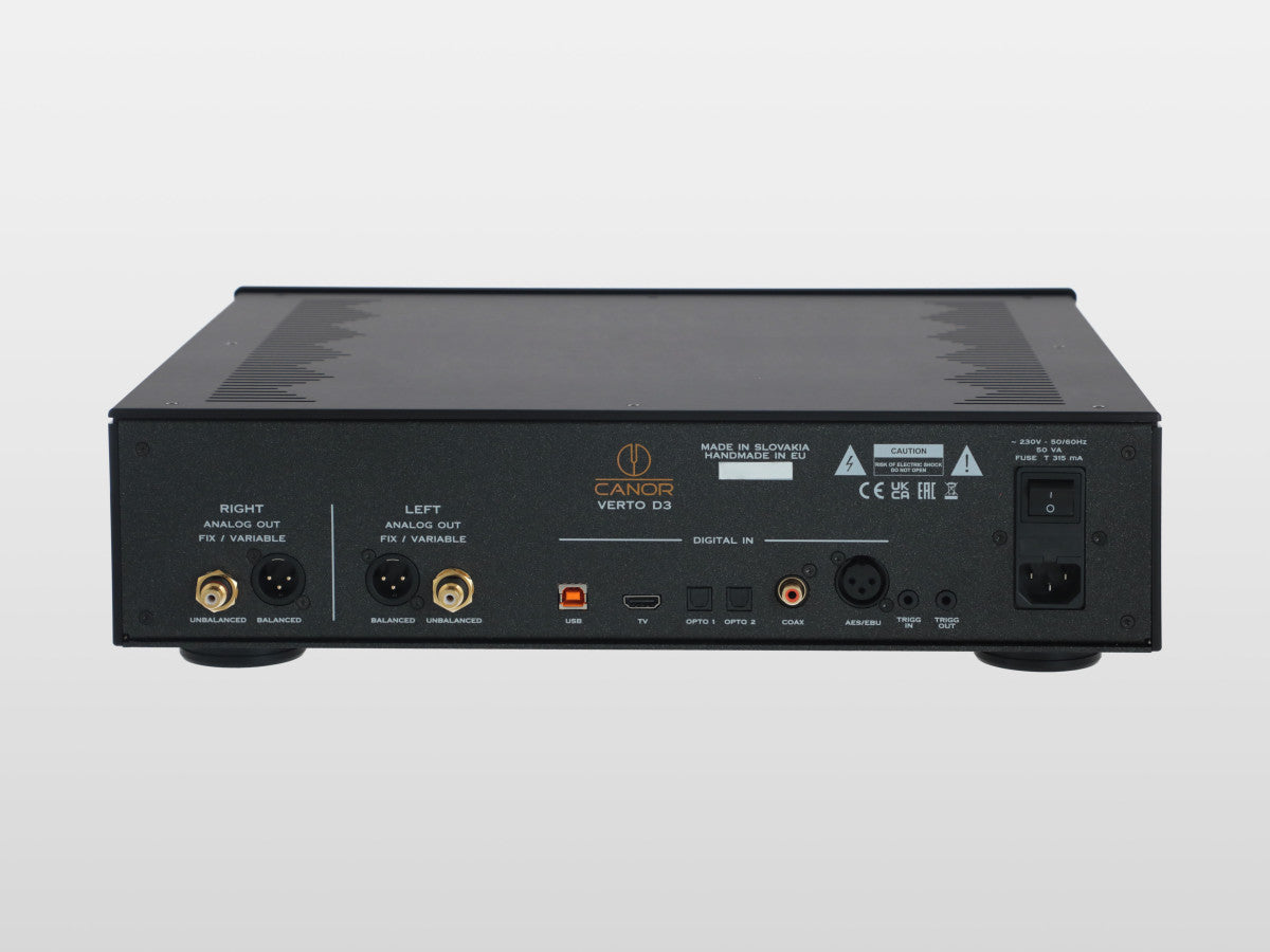 Canor Verto D3 Tube DAC