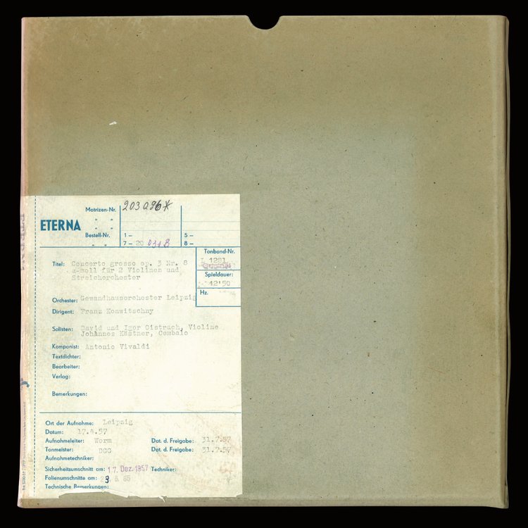 VIOLIN CONCERTOS BACH/VIVALDI