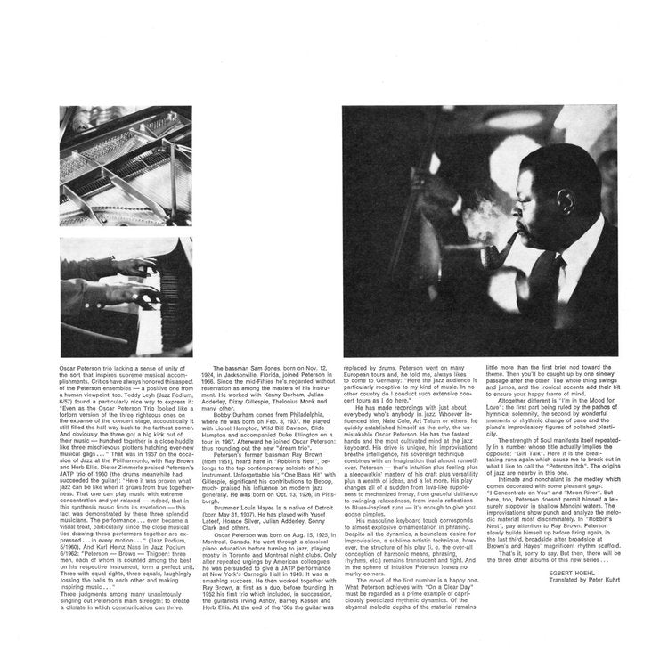 GIRL TALK by Oscar Peterson