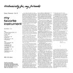 MY FAVORITE INSTRUMENT by Oscar Peterson