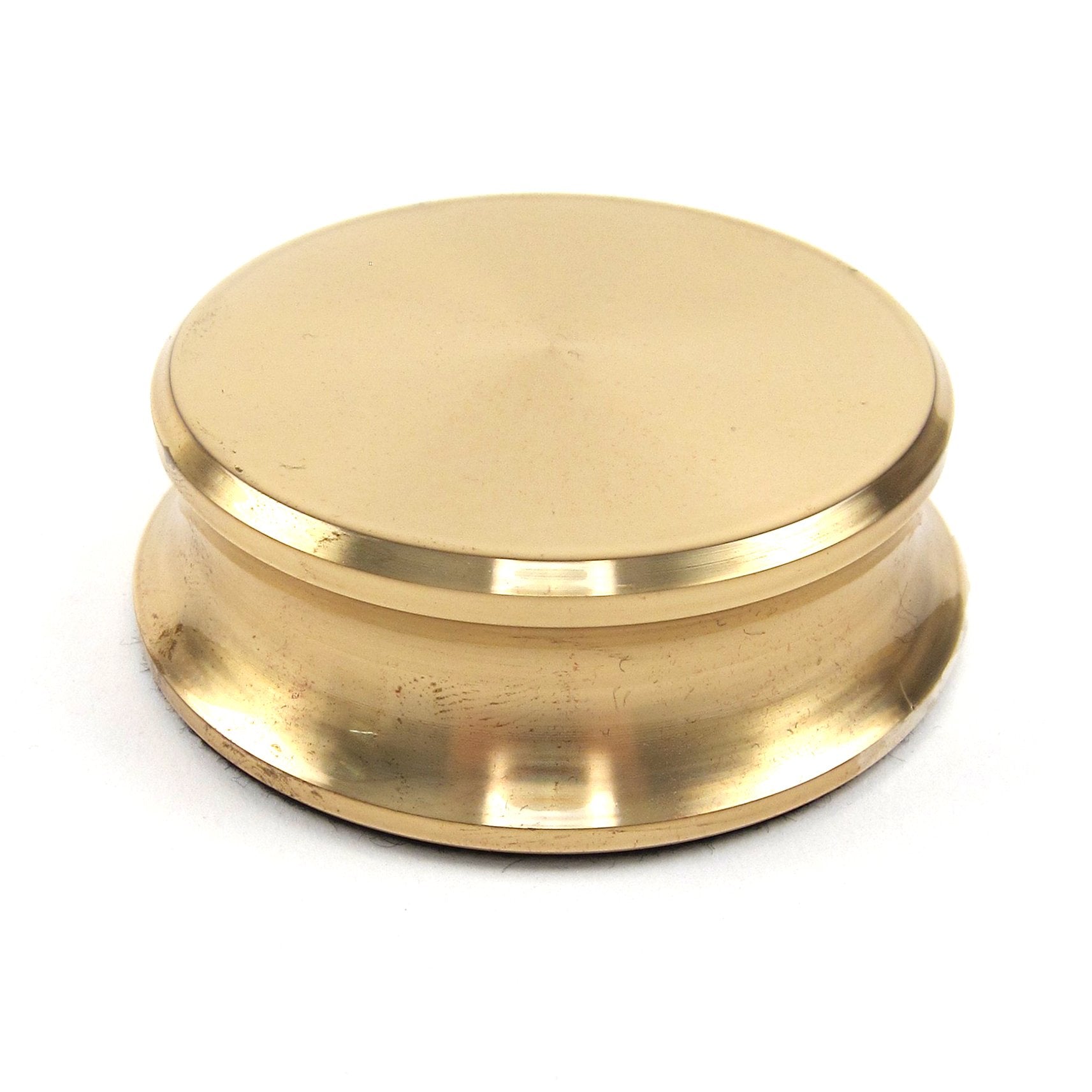 Pro-Ject Record Puck Brass Pladestrammer