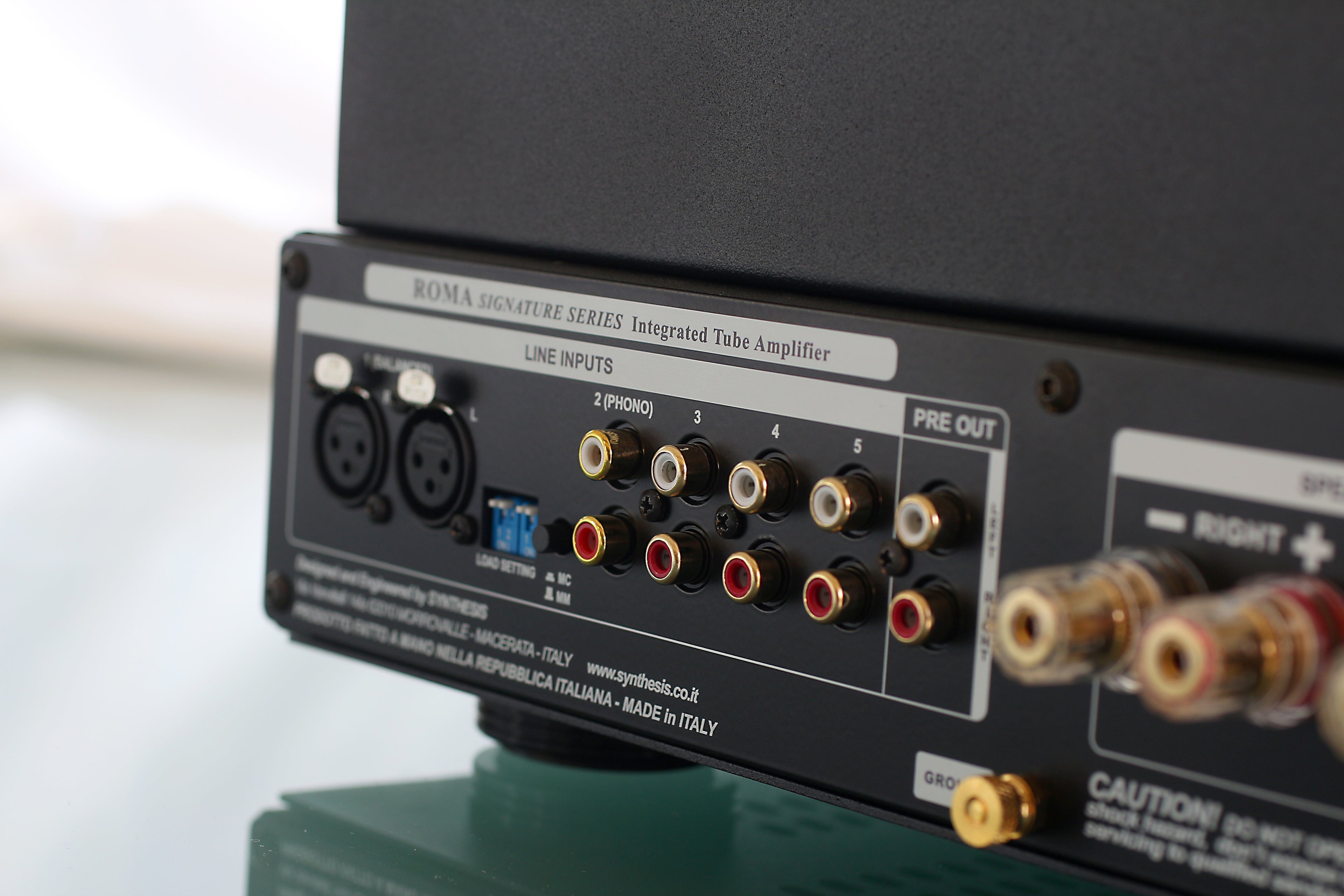 Synthesis ROMA 510AC Integrated Stereo Tube Amplifier SIGNATURE SERIES